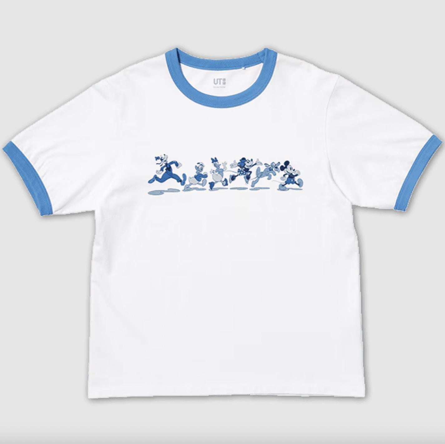 uniqlo disney in blue collection